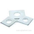 zinc plated square washers DIN436